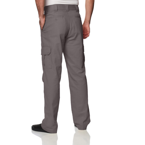 Dickies Cala cargo masculina Dickies regular reta stretch sarja cinza cascalho 32X34 1