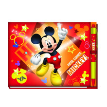 Disney Mickey Deluxe Book com caneta