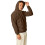 Hanes Unisex 7,8 oz. Ecosmart 50/50 Pullover Kapuzenpullover S ARMEEBRAUN 3