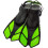 Cressi Cressi Bonete Set, Lim groen, S/M 2