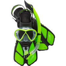 Cressi Bonete Set, Lim groen, S/M