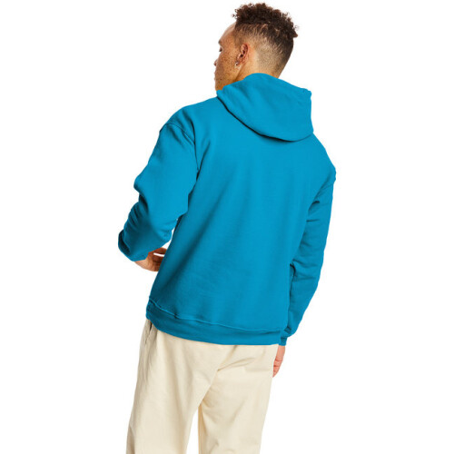 Hanes Unisex EcoSmart 50/50 Pullover Kapuzenpullover S Blaugrün 1
