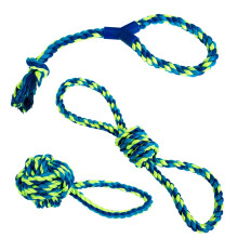Franklin Pet Supply Co. Gioco in Cordino per Cani - 3 Giochi per Cuccioli - Resistente e Non Tossico