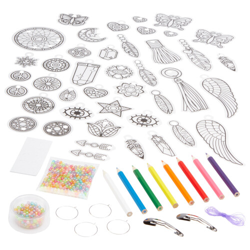 Shrinky Dinks Sieradenset Kunst- en ambachtsactiviteit voor kinderen 1