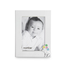 Nambe Bailey Picture Frame 4"" x 6 | Vintage and Contemporary Design | Tabletop Display and Home Office D cor | Made of Silver Plate | Designed by M