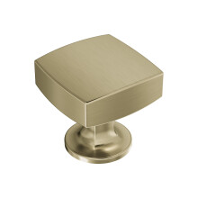 Amerock BP37101BBZ | Kitchen Cabinet Knob | Golden Champagne | Everett 1-1/4 in (32 mm) Length | Cabinet Hardware | Square Furniture Knob | Dresser Dr