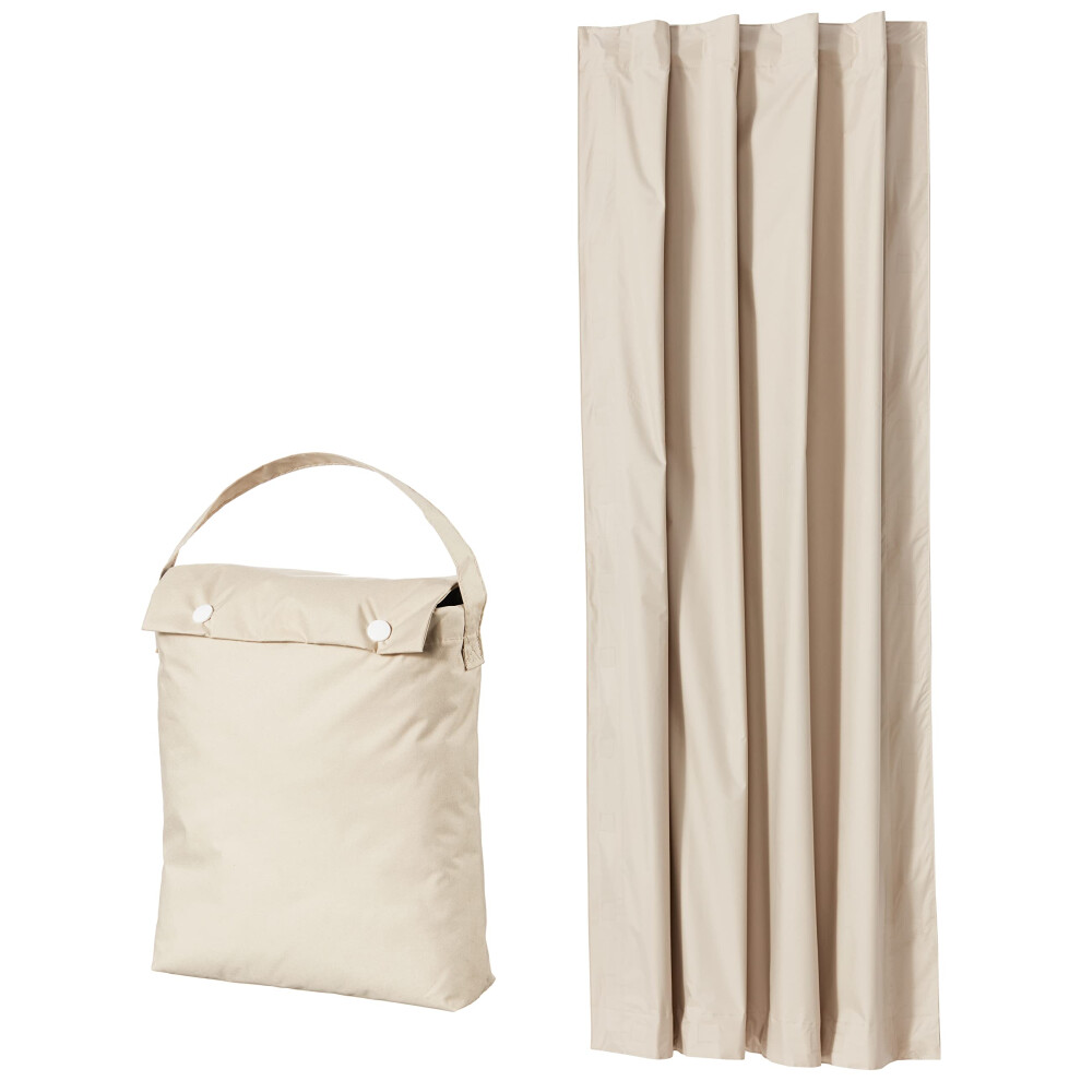 Amazon Basics Portable Blackout Curtain Shade with Suction Cups  50"" x 78""  1-Pack  Beige
