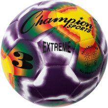 Kompozitn fotbalov mc Champion Sports Extreme Tie Dye Size 3