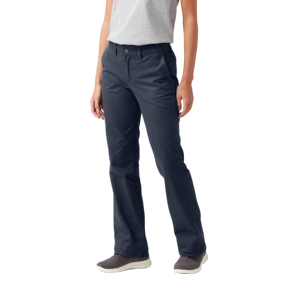 Dickies Womens Slim Bootcut Twill Pants  Rinsed Dark Navy  32 US