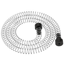 Fologtoo Zipline Spring Brake 6.5ft Extra Long Long Duty Duty inondless en acier zippe Brake Stopper Kit de ligne de tyrolienne pour le ressort d
