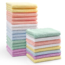 Toalla de bao para bebs Homexcel Baby Baby Baby Toalla de bao de bao de velln de Coral Microfibra 7 x 9 pulgadas Absorbente y tela de arpa suave