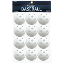 Champion Sports 9""-Baseball-Set aus hohlem Kunststoff Sport-Baseball-Ausrstung bungsblle aus hohlem Kunststoff Blle in Standardgre