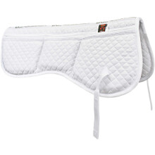 PRODOTTI EQUINE ECP Equini Prodotti a tutti gli effetti Diamond Poly Cotton English Medifta di sella con tasche di supporto di correzione terapeutica