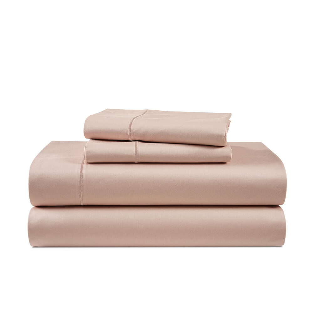 Draps de lit 100 % coton égyptien LANE LINEN - Ensemble complet de 4 pièces 1 000 fils au pouce carré, literie d'hôtel de luxe à fibres longues,