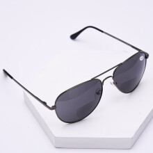 (+3.0) Bifocal Reading Glasses Mens Sunglasses Alloy Readers +1.0 +1.5 +2.0 +2.5 +3