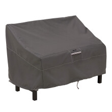 Classic Accessories Ravenna Water-Resistant 50 Inch Patio Loveseat Cover Patio Furniture Covers