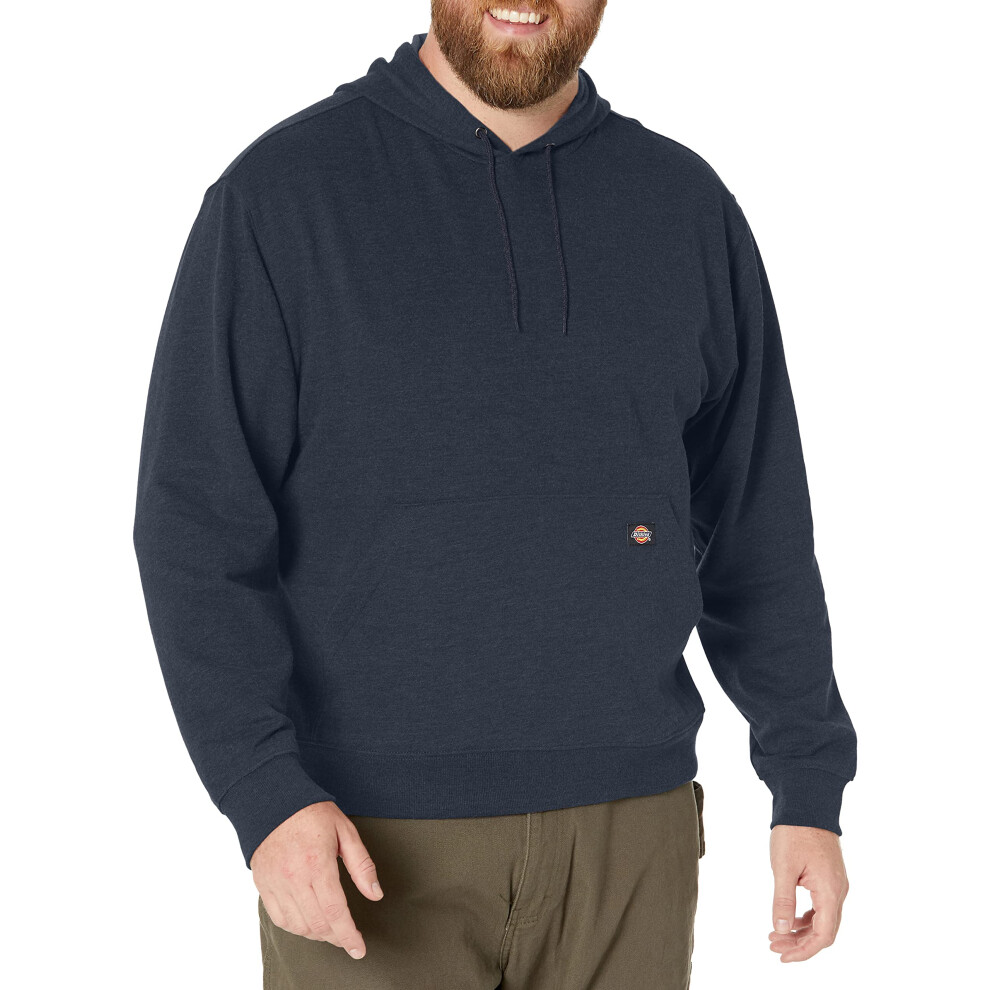 Dickies Men's Pullover Fleece Hoodie  Dark Navy  X-Large