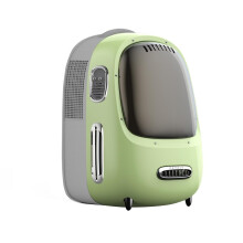 PETKIT Kattenrugzakdrager met ingebouwde ventilator en licht Door luchtvaartmaatschappijen goedgekeurde huisdierrugzak Bubble voor Kitty Kleine hond
