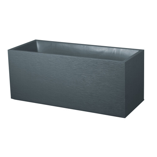 Jardinière - GRAPHIT - Kunststoff - Grau Anthrazit - 99,5x39xH43cm - 98L - EDA