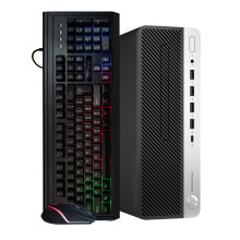 HP ProDesk 600 G4 Desktop-Computer-PC | Hexa Core Intel i5 (3,0 GHz) | 16 GB DDR4 RAM | 500 GB SSD Solid State | Windows 11 Professional | RGB-Ta
