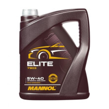Mannol 5 Litres Elite 5W-40 Engine Oil 7903 ACEA A3/B4 Universal Ester Technology
