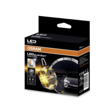 OSRAM LEDguardian ROAD FLARE, LEDSL303, compact magnetic LED warning light, 16 long-life LEDs, used in emergency situations on the road and minor ins