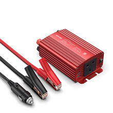 BESTEK 300W Power Inverter 12V to 240V 230V Pure Sine Wave Inveter with 4.2A Dual Smart USB Ports Car Adapter for Cars, Vessels and Power Failure Eme