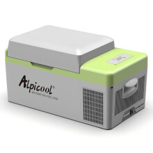 Alpicool Y20T 20L Compressor Car Fridge Freezer, DC 12v Camping Refrigerator, Portable Mini Cool Box for TruckCampervanRVBoat, -20 to 20
