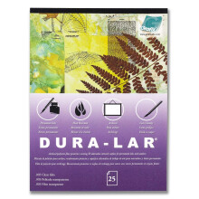 Grafix Dura-Lar Clear 19 x 24, 25 arkin tyyny - Ultra 005 -asetaattikalvo, vaihtoehtoinen kiilt  v   pinta peitteille, sapluunoille, v  rierottelull
