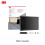 3M-indrammet privatlivsfilter til 20"" Widescreen-skrm (PF200W9F) 2
