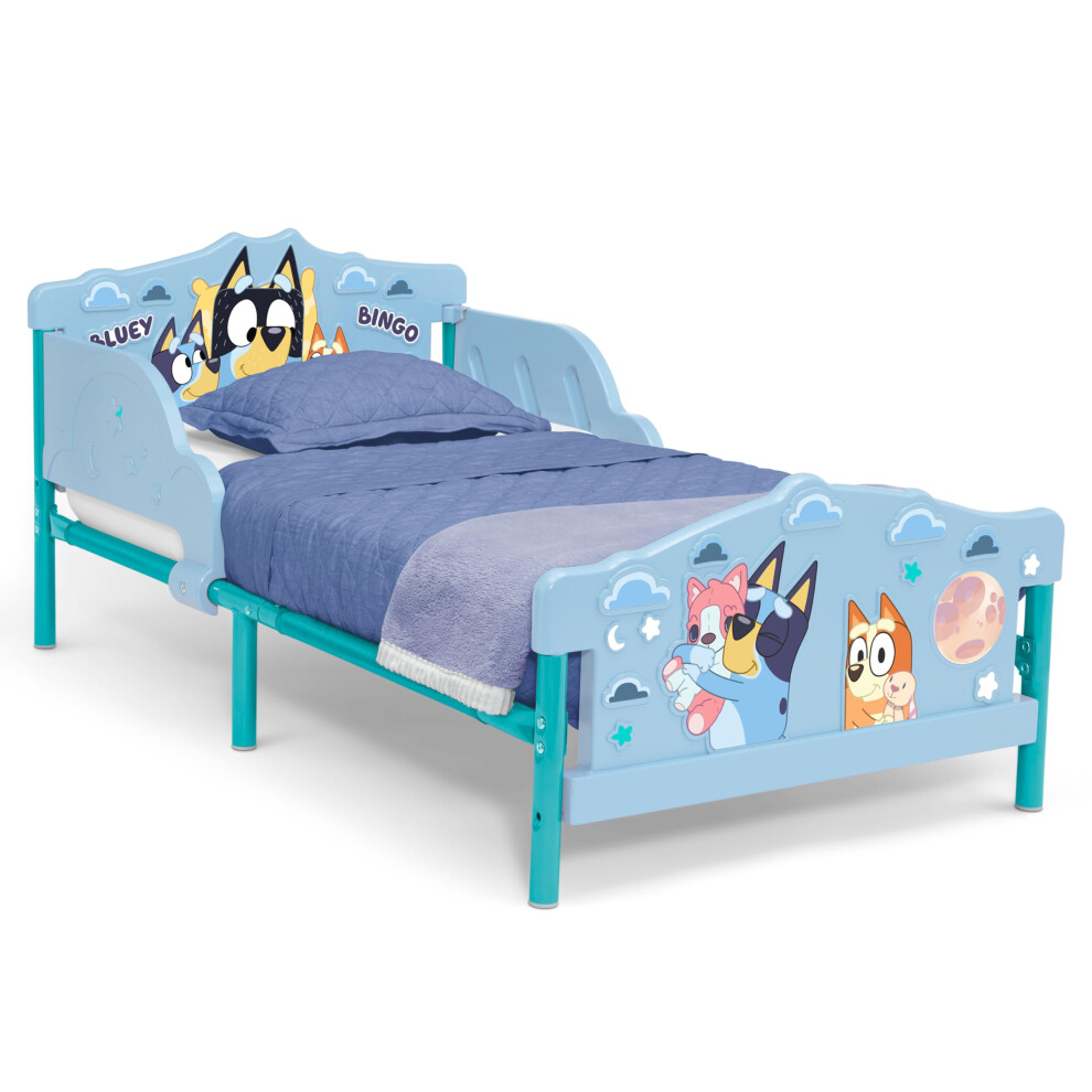 Delta Children - Bluey 3D Toddler Bed  Blue