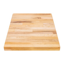 Durasteel Solid Wood Table Top - 24 X 18 Butcher Block Countertop - Natural Maple Slab Work Bench Top til kaffek?kken Bar Bord - Valgfri basisben