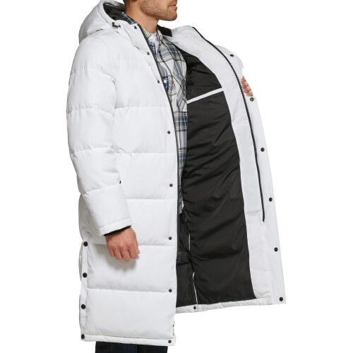 Levi's Levi's Herren Arctic Cloth Extra Lange Parka, Weiß, Medium 1