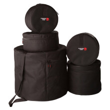 Gator Cases Protechtor Series 5 piece Padded Drum Bag Set For Fusion Kits; 22"" Kick 10"" Tom 12"" Tom 14"" Tom 14"" Snare (GP-FUSION-100)