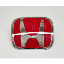 Honda Civic Type R Badge Front or Rear FN2 Red Chrome 75700-SMT-E00