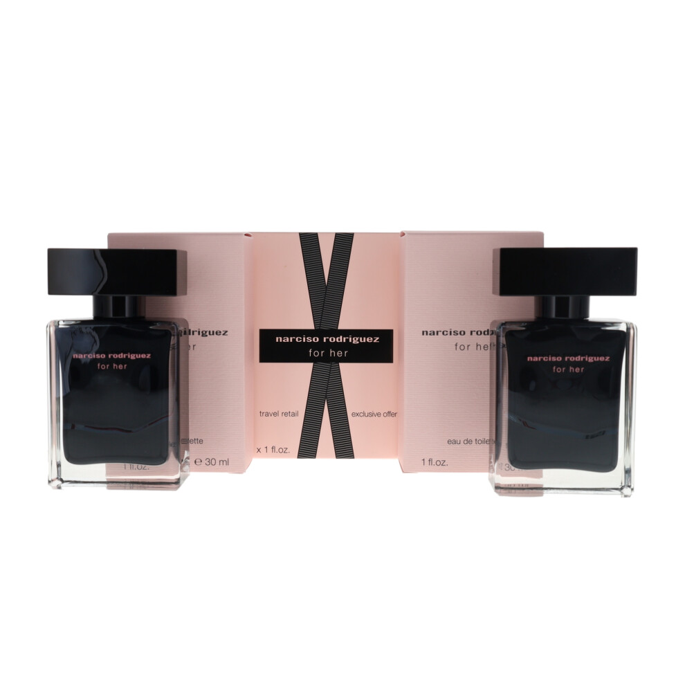 Narciso Rodriguez 2 x 30ml Eau de Toilette Giftset For Women