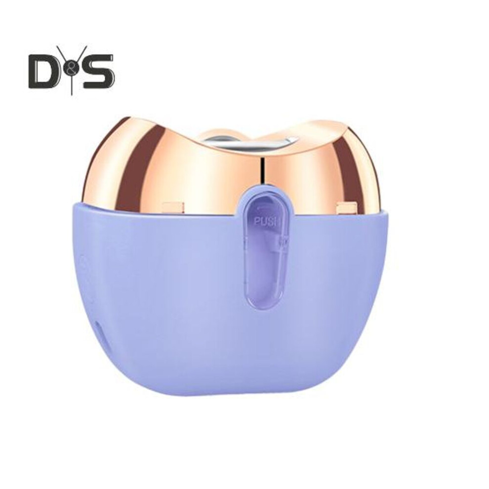(purple) Electric Nail Clipper Polisher with LED Light 2-Speed Adjustable Type-C Rechargeable Automatic Fingernail File Baby Kids Adults Seniors Manicure