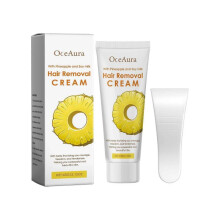 OceAura Soy Hair Removal Cream Gentle Non-irritating All-body Moisturizing and Gentle Skin Cleansing Cream