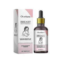 OceAura Breast Care Massage Oil Moisturizes Women's Chest Massage Firming Oil Breast Care Volumizing