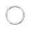 (Silver, 10mm) 925 Sterling Silver Classic Hinged Segment Clicker Ring 1