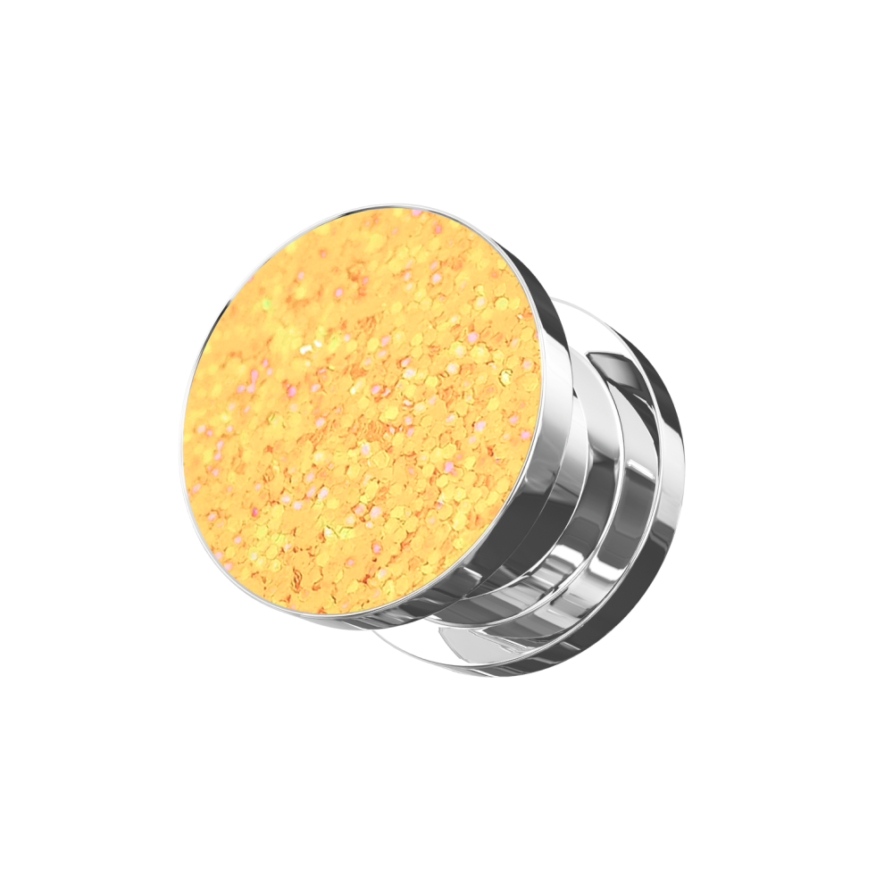 (Topaz, 3mm) Glittering Coloured Screw Fit Flesh Tunnel-image-OPC-PHDCYMM-NEW