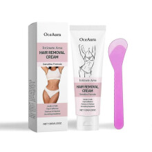 OceAura Moisturizes Skin Hair Removal Cream nourishes the skin gentle, smooth, moisturizes and cleanses the body