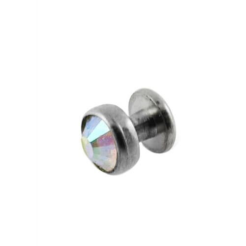 (Aurora Borealis) Grade 23 Solid Titanium Dermal Diver