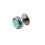 (Aurora Borealis) Grade 23 Solid Titanium Dermal Diver 2