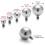 (4mm) Ball Dermal Anchor Tops 3