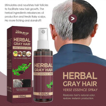 South Moon Herbal Black Hair Liquid Polygonum Multiflorum Herbal Essence Moisturizes And Cares Natural Black Hair Smooth And Shiny Hair Loss Treatment