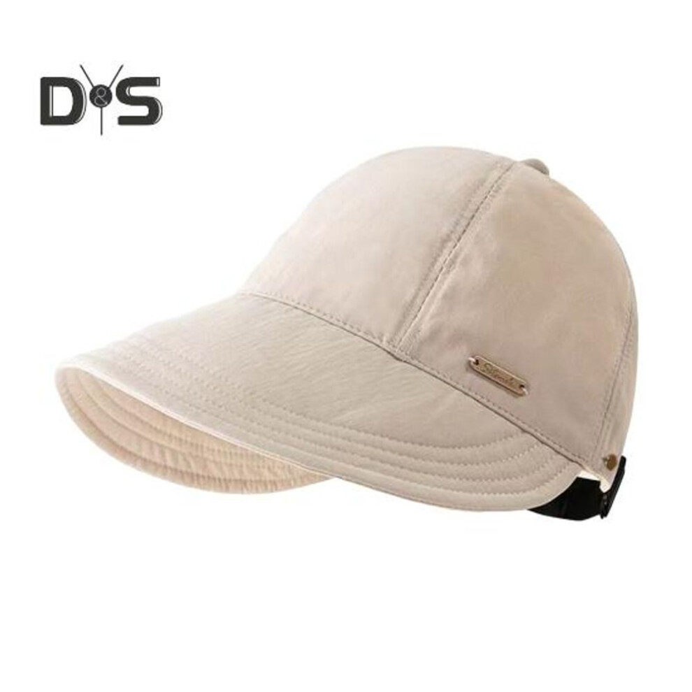(as the picture, D) Sun Hats for Women Wide Brim UV Protection Visor Hat Summer Beach Adjustable Ponytail Packable Cap for Fishing Hiking