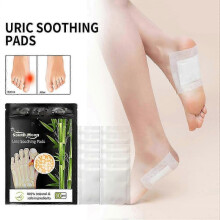 South Moon Uric Soothing Pads, Relieve Joint Pain Foot Clean Cold Dispelling Wet Foot Patch