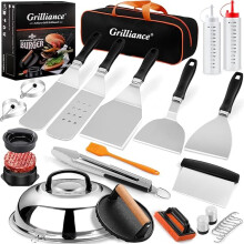 27pcs Griddle Accessories Kit for Blackstone, Professional Hibachi Flat Top Grill Tools