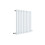 (High Gloss White) Nuie Revive Horizontal Single Panel Designer Heating Radiator 1